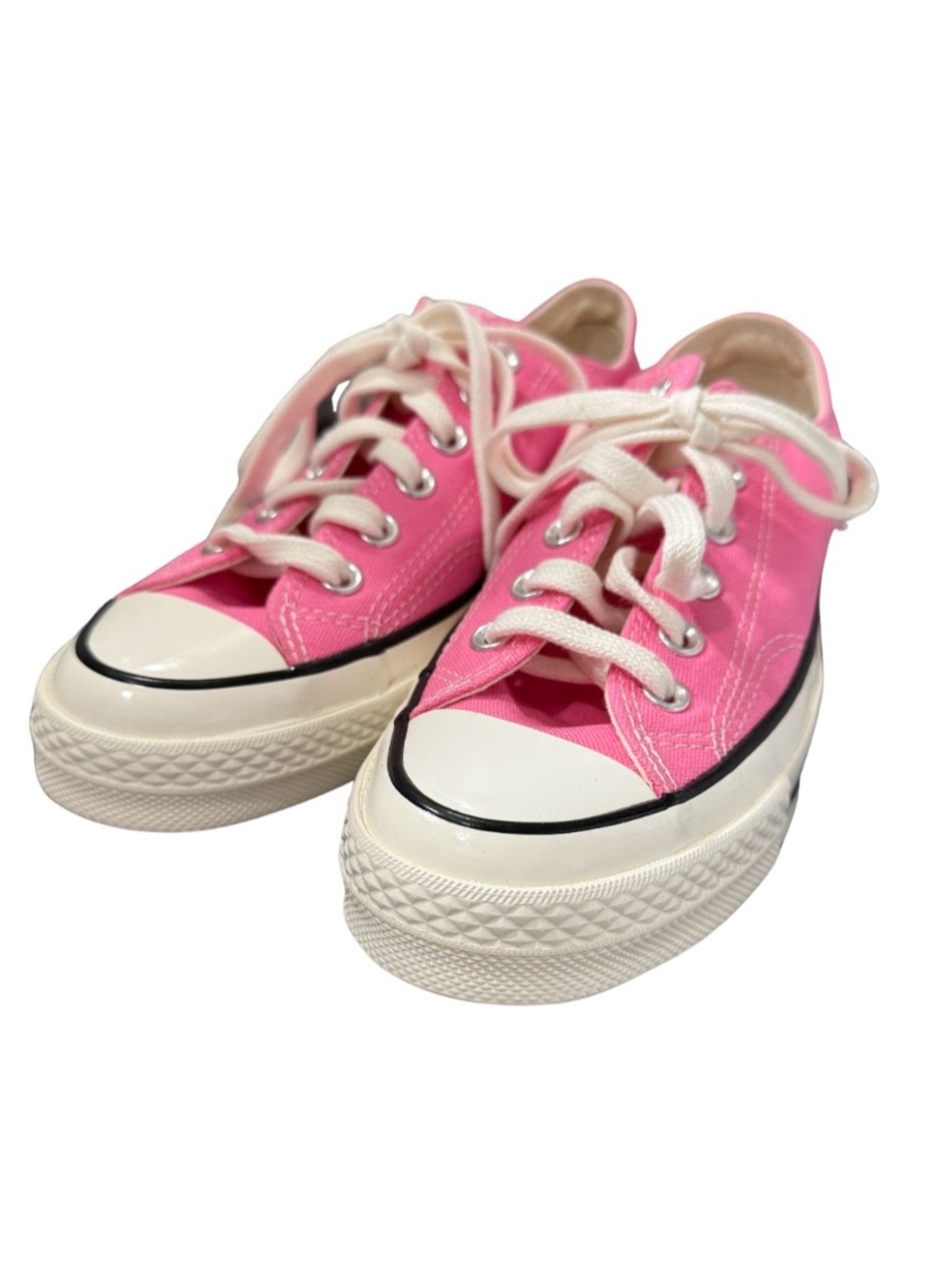 Converse Chuck 70 Low-Top Sneakers Pink Egret Black Size 5.5